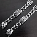 Chrome Hearts cross half flower watch strap