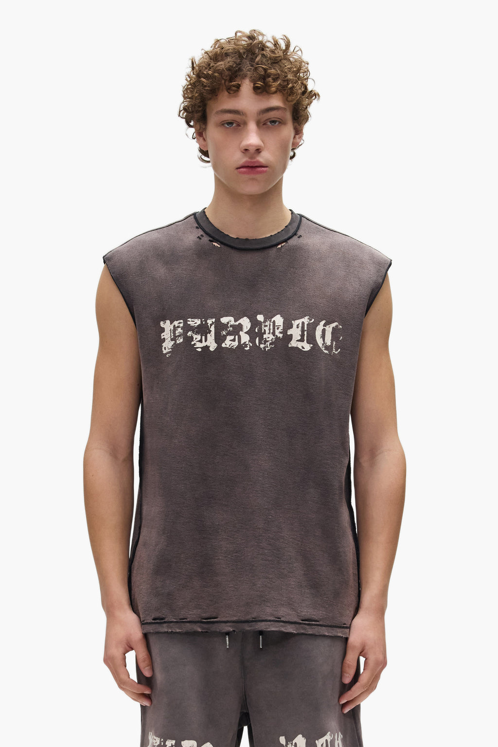 Worn Gothic Tank Top