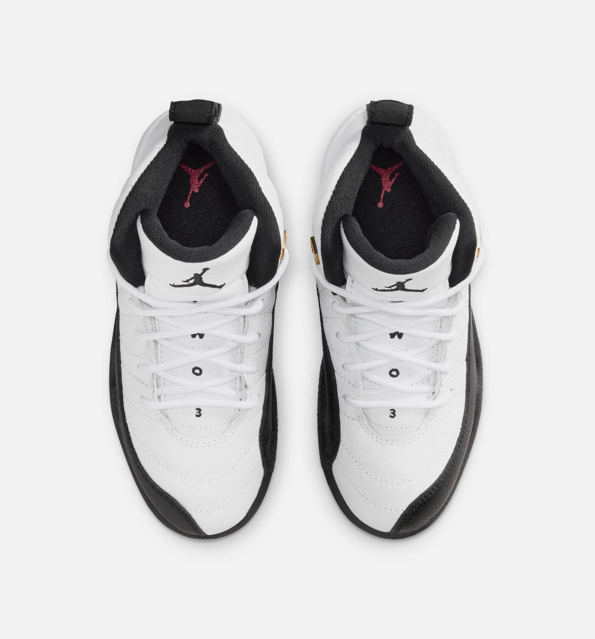 Air Jordan 12 Retro Taxi – Preschool Lifestyle Shoe in White/Black/Taxi