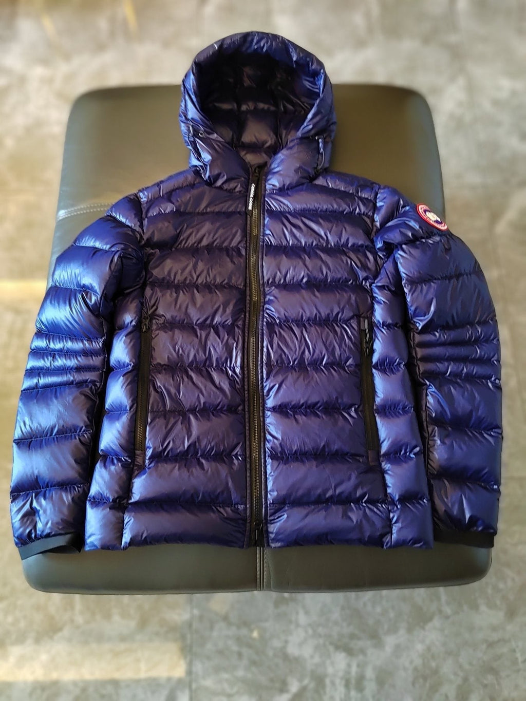 Canada Goose Hooded Short Down Jacket