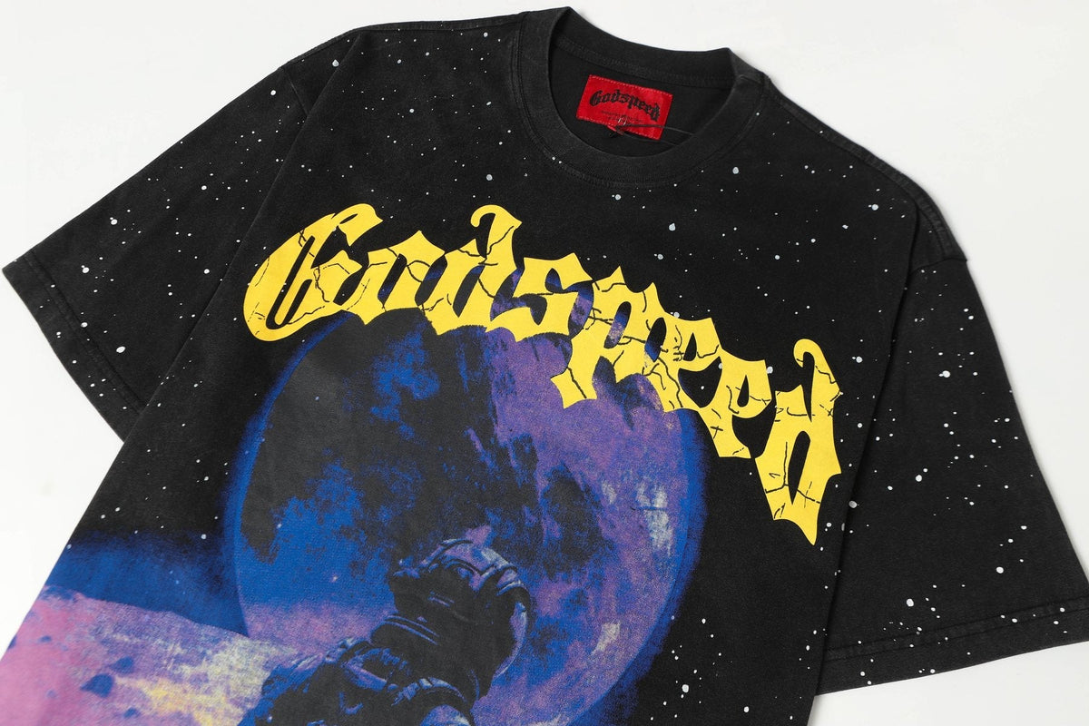 Godspeed To The Moon Graphic T-Shirt