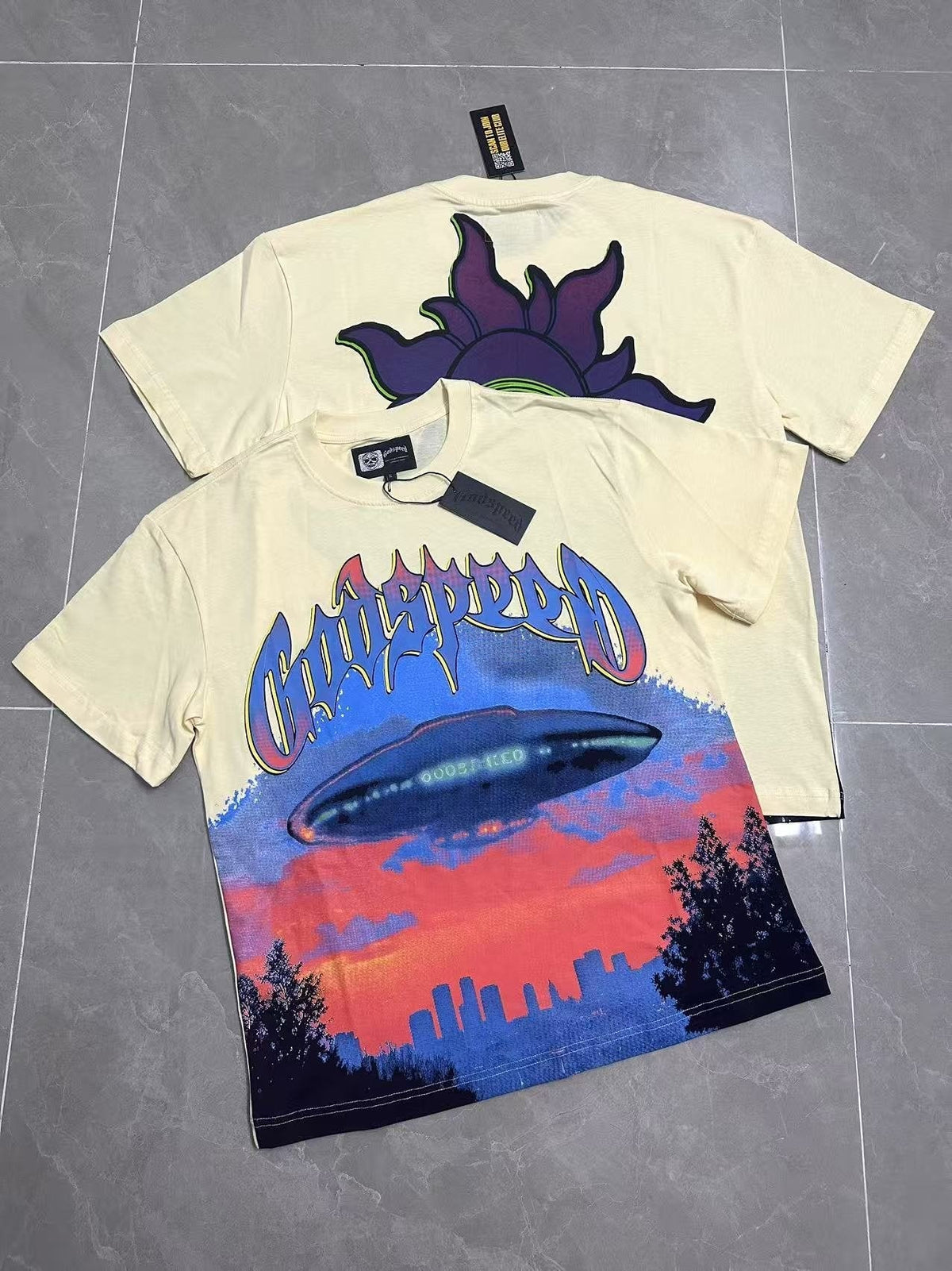 Godspeed UFO Sun-Eye Graphic T-Shirt