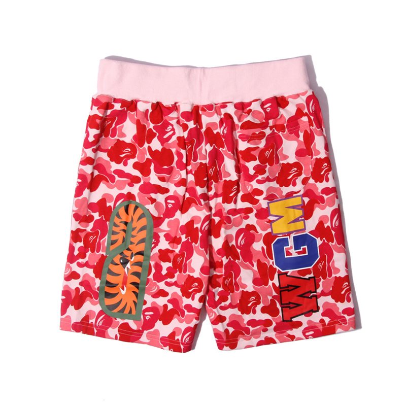 BAPE WGM Camouflage Graphic Shorts