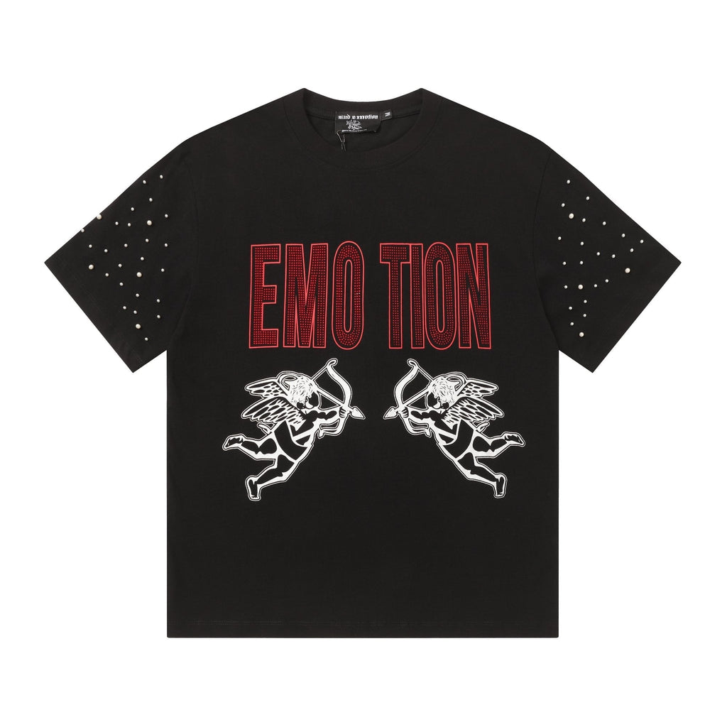 MIXED EMOTION Love or Hate Cupid Graphic T-Shirt