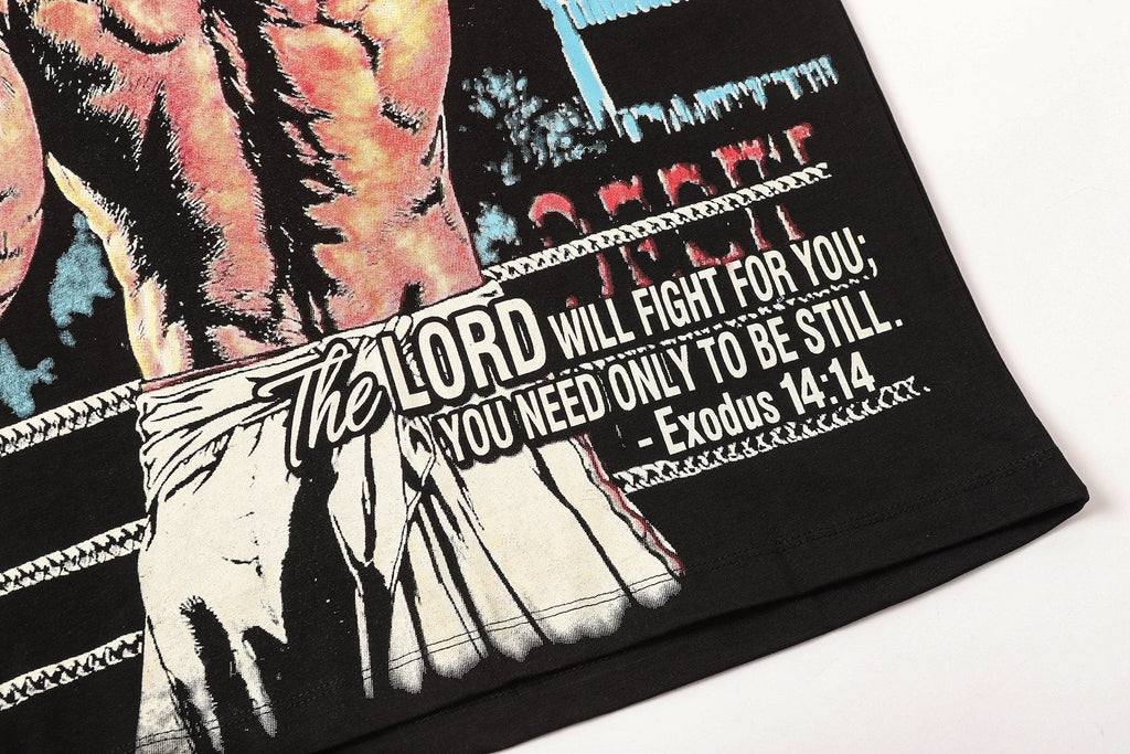 Life Hustlere Boxing Graphic T-Shirt