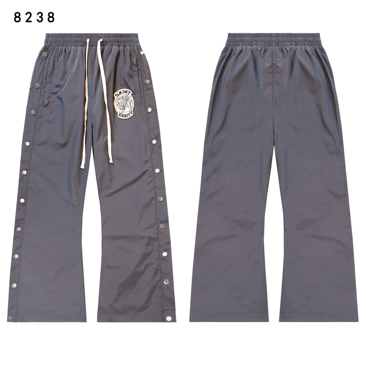 SAINT Vanity Patch Hooded Jacket & Snap-Pant Matching Set
