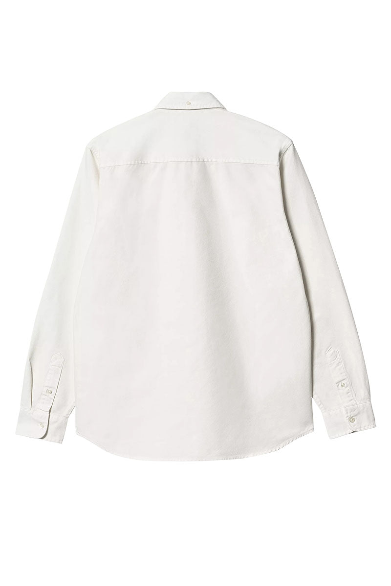 CARHARTT WIP BOLTON SHIRT L/S White