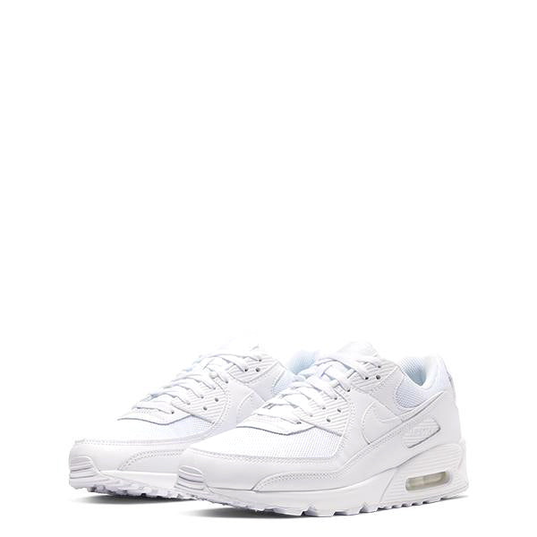 Men's Nike Air Max 90 White/White-White-Wolf Grey (CN8490 100)