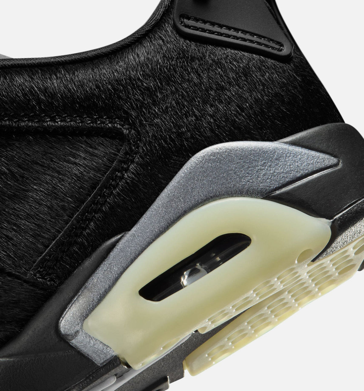 Air Jordan 6 Retro Low Blackout | Women's Lifestyle Shoe | Black/Black/Black