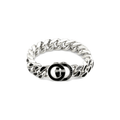 Gucci Magnetic Black Enamel Bracelet