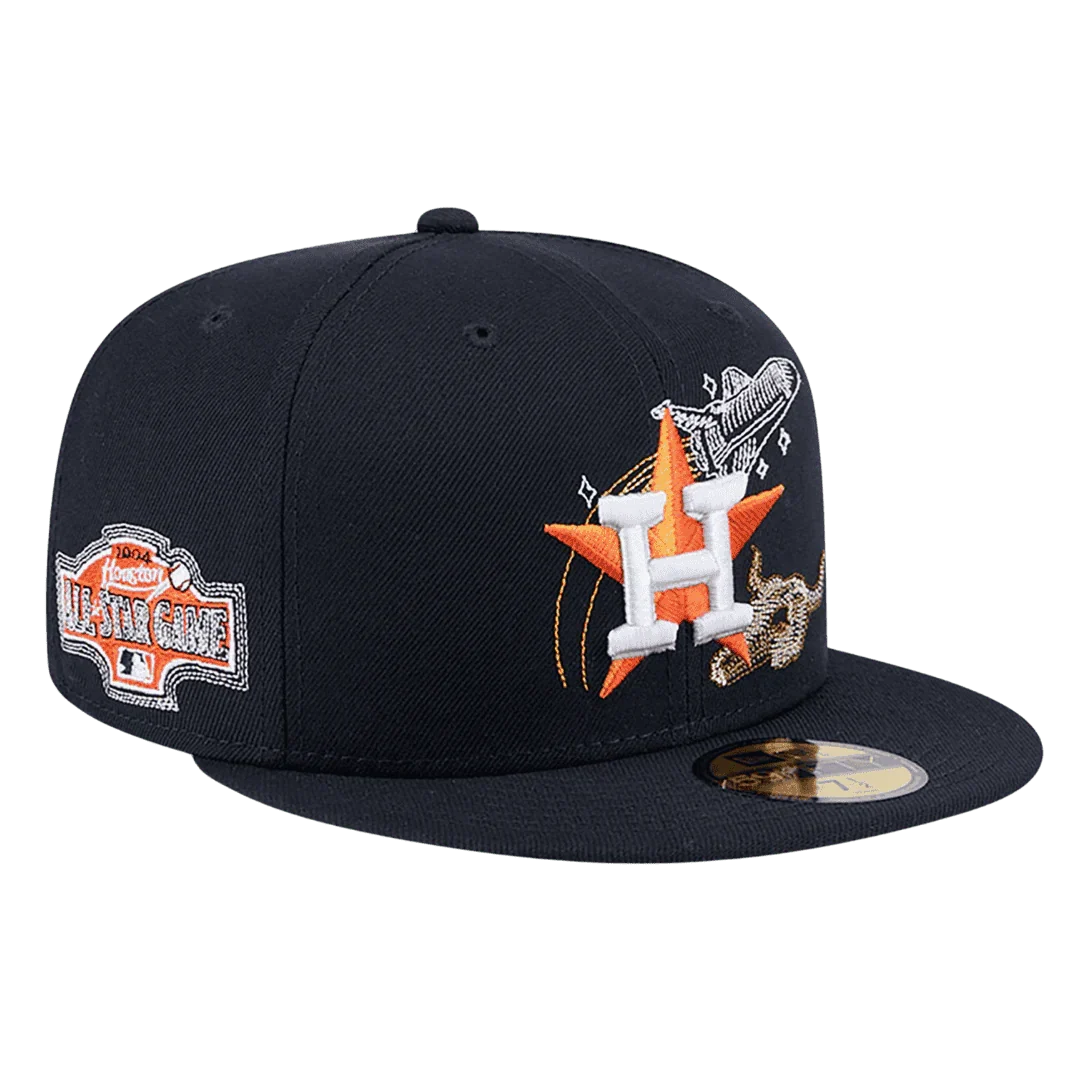 New Era Houston Astros State Stitch Fitted