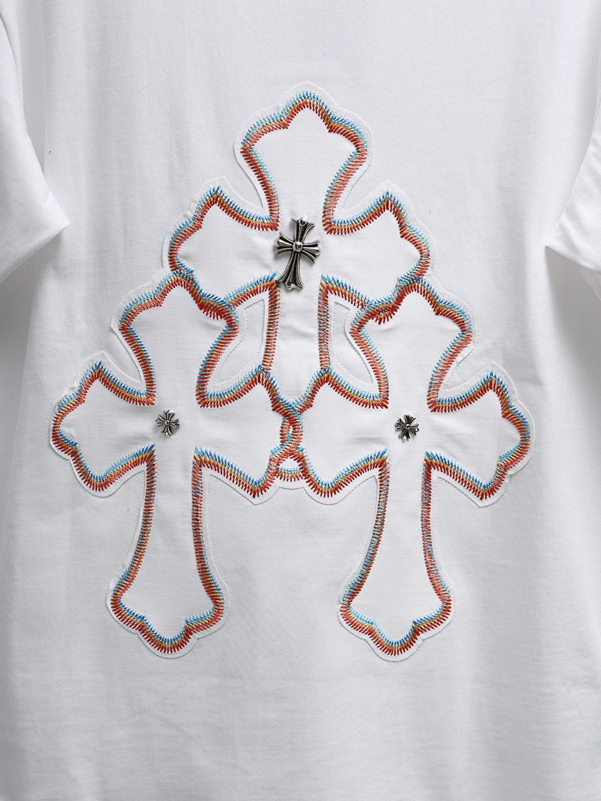 Chrome Hearts Clustered Cross Graphic T-Shirt