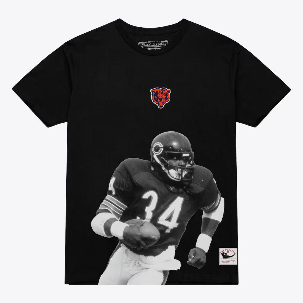 M&N NFL Chicago Bears Walter Payton Player Short Sleeve Tee