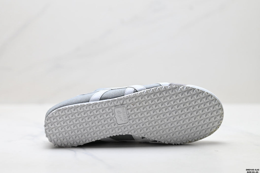 Onitsuka Tiger Retro Low Top Gray White Unisex Shoes Style 05