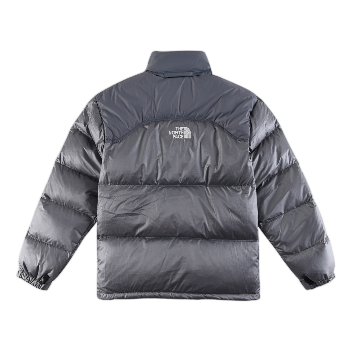 The North Face Contrast-Panel Stand-Collar Puffer Jacket | Women's Winter Coat