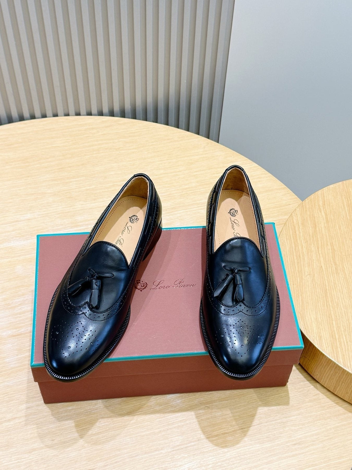 Loro Piana Suede Tassel Loafers