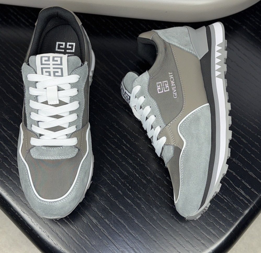 Givenchy Paneled Low-Top Sneakers