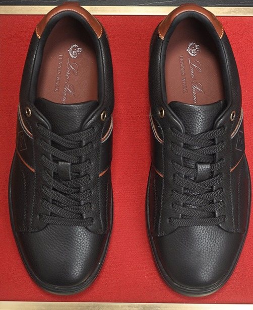 Loro Piana Textured Low-Top Sneakers