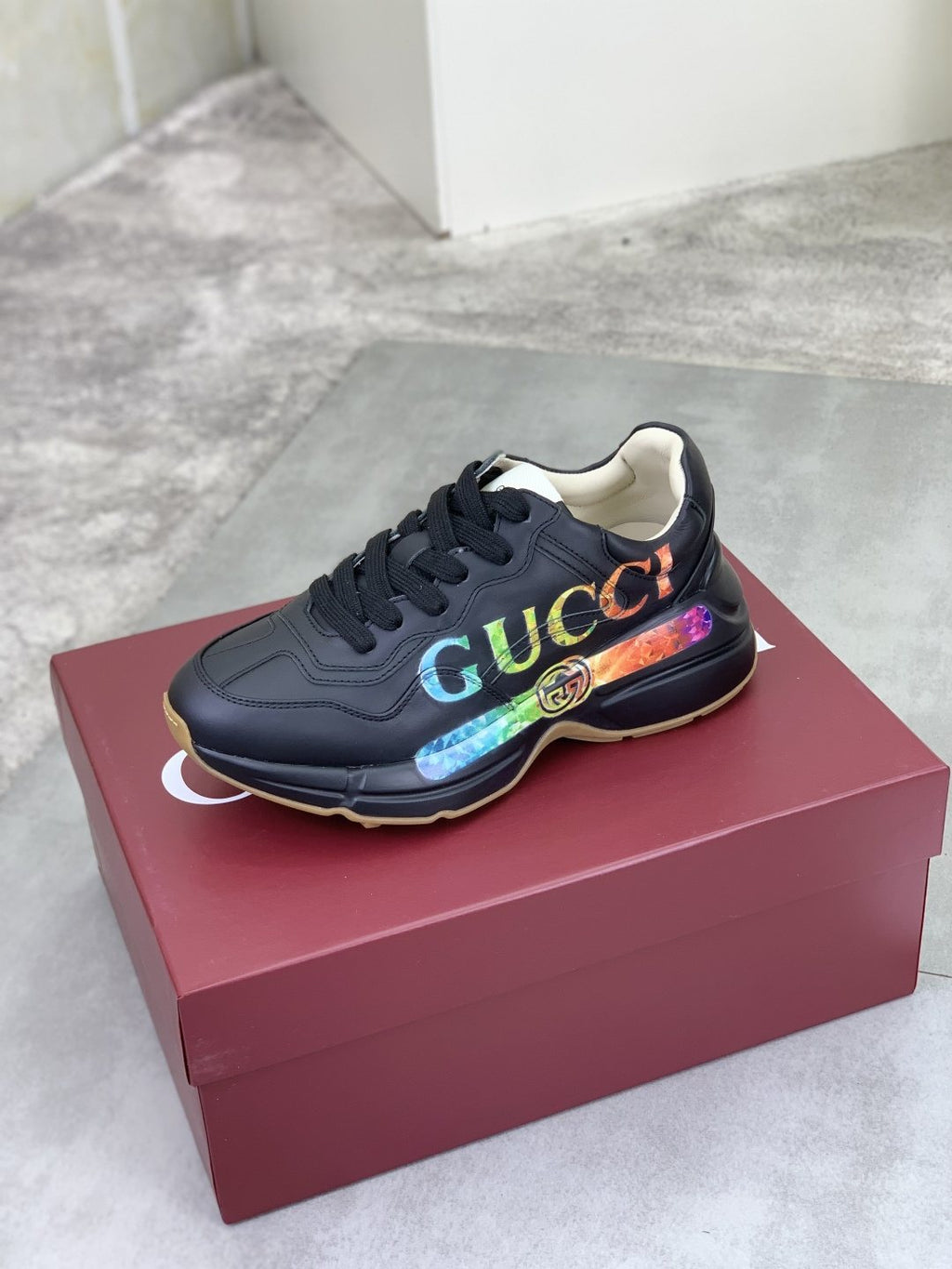 Gucci Multicolor Accent Chunky Sneakers