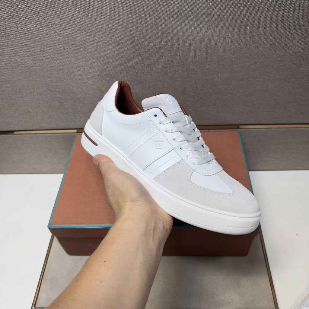 Men's Paneled Low-Top Sneakers