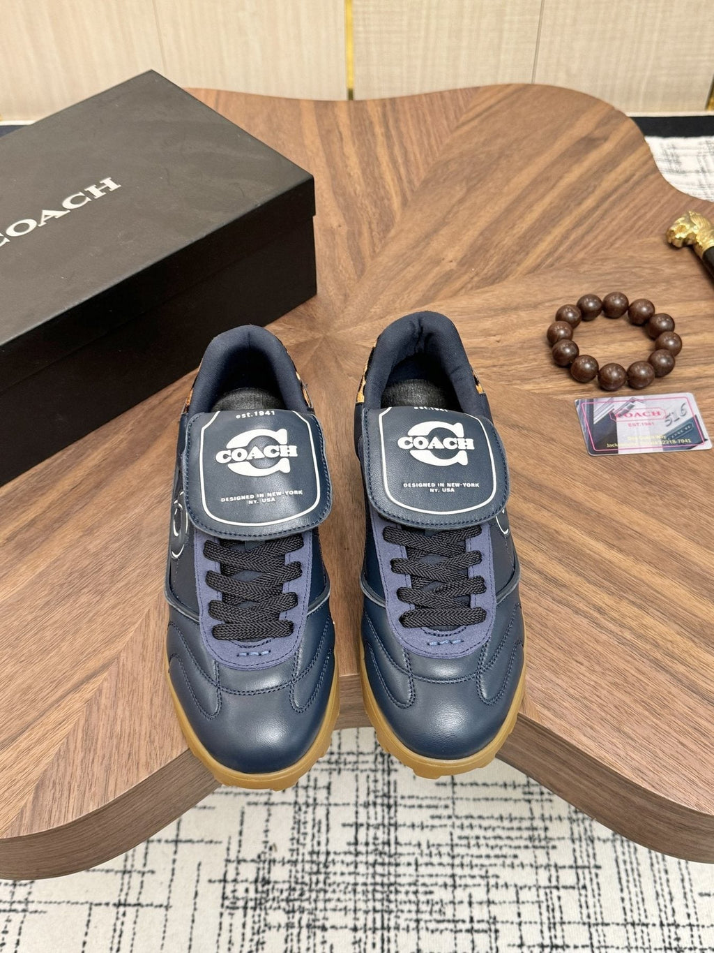 Coach Match Low-Top Sneakers