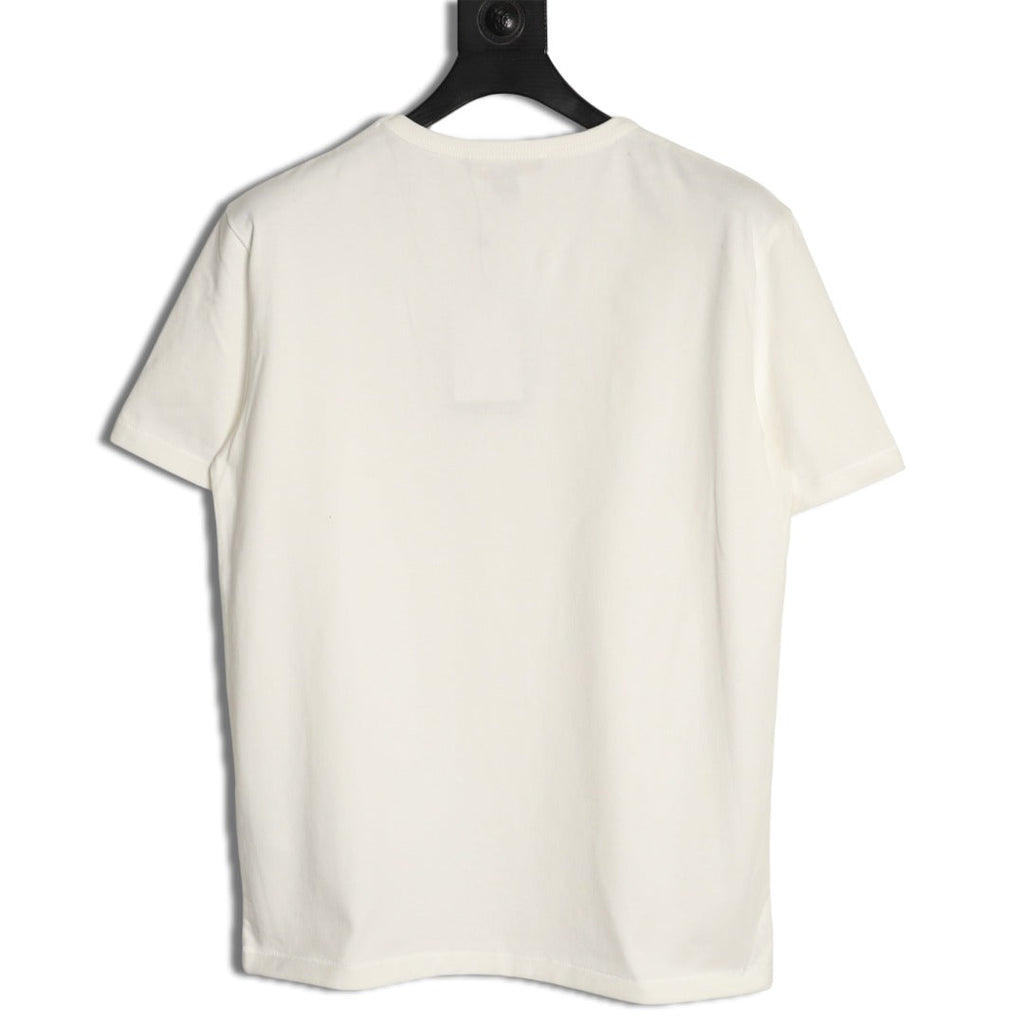 Louis Vuitton Tonal Chest-Logo Short-Sleeve T-Shirt - Cream